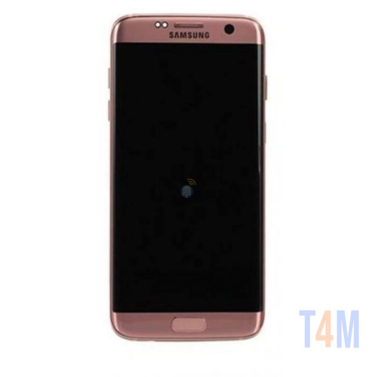 TOUCH+DISPLAY SAMSUNG GALAXY S7 EDGE SM-G935 ROSA DOURADO SERVICE PACK [GH97-18533E]